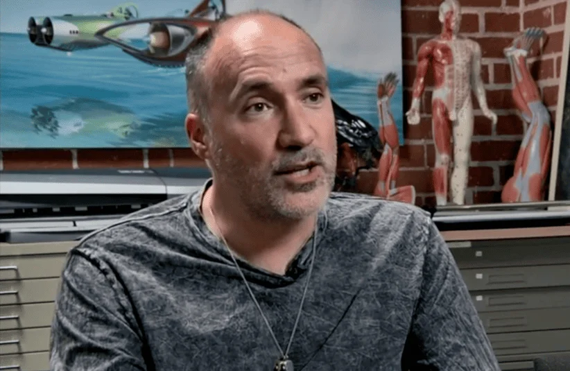 Neville Page, creature concept and designer, Cloverfield, Prometheus, Star Trek, Avatar creature design, The Last Time creature designer