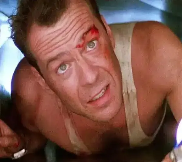 Bruce Willis in Die Hard (1988)