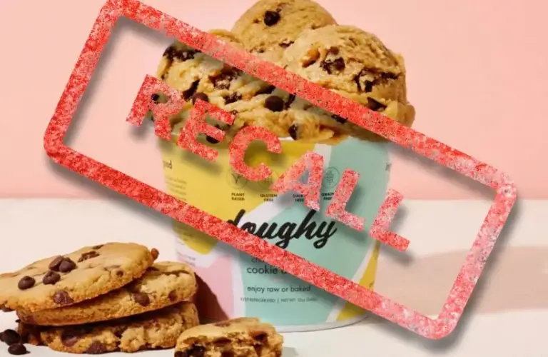 Doughy brand edible cookie dough recall, food recall, Doughy recall