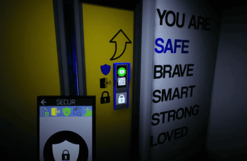 Drink Human Beans, solo dev Last Dissent, dystopian horror survival about a corportation forcing humans through a deadly job hunting trial, coffee machine is the boss AI, smartphone survival tool