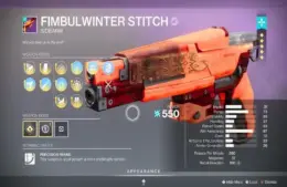 Fimbulwinter Stitch God Roll Guide in Destiny 2