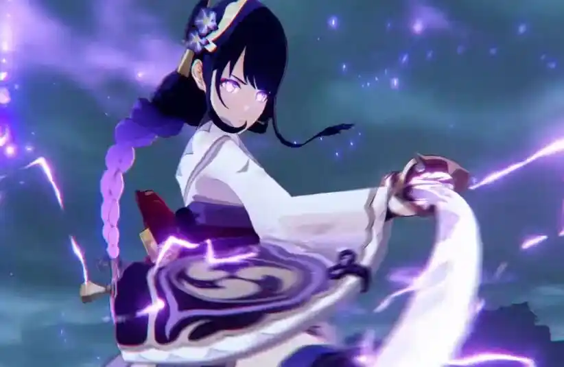 Genshin Impact Character Raiden Shogun