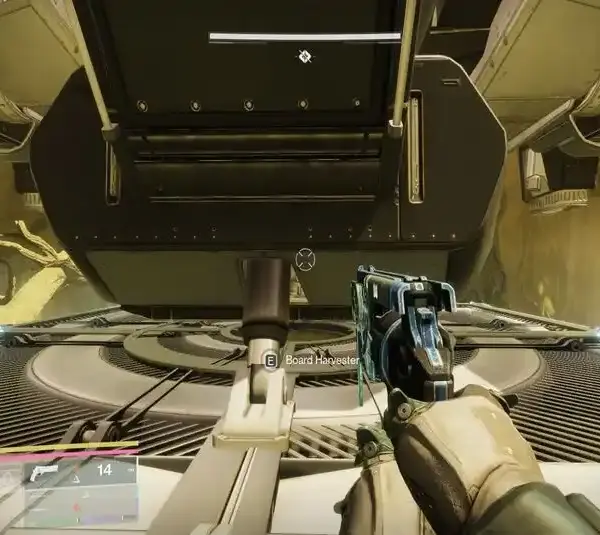 Destiny 2 Harvest ship in Equilibrium Dungeon