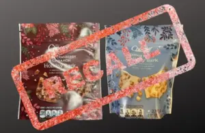 Silvestri Sweets Cookie Butter Holiday Bark and Pecan, Cranberry & Cinnamon Holiday Bark recall