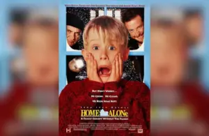 Home Alone, Macaulay Culkin, Joe Pesci, and Daniel Stern in Home Alone (1990)