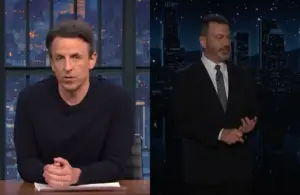 Jimmy Kimmel Live, Late Night with Seth Meyers, Rob Reiner, Donald Trump