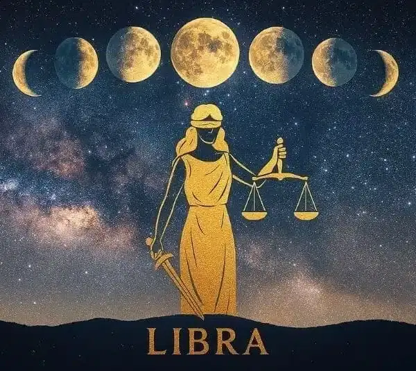 Libra Horoscope with Moon Phases