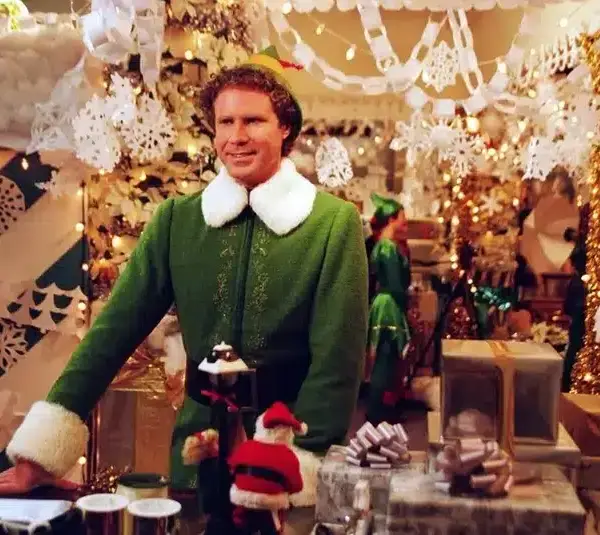 Elf is one of five festive chrismas movies you can watch on streaming right now.
