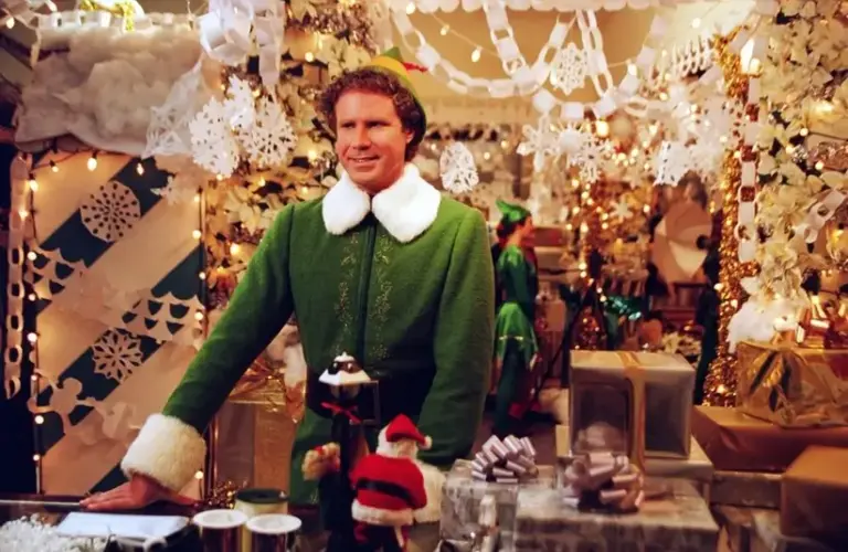 Elf is one of five festive chrismas movies you can watch on streaming right now.