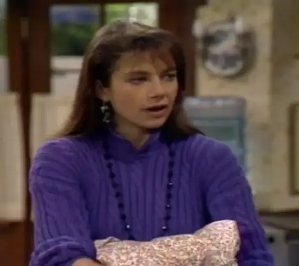 Justine Bateman in Family Ties (1982). The sibling rivalry on the show with Michael J Fox's character felt a bit to real, because it was.