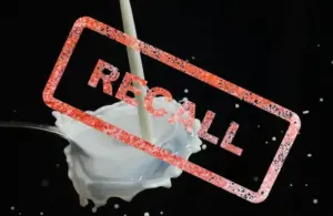 Milk recall on Prairie Farms Dairy products sold Nov-Dec 2025.