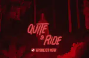 Quite A Ride, Goodwin Games, Silver Lining Interactive, surreal horror game where you bike to a friend's house only to encounter a series of horrific terrors, Wishlist on Steam, creepy entity