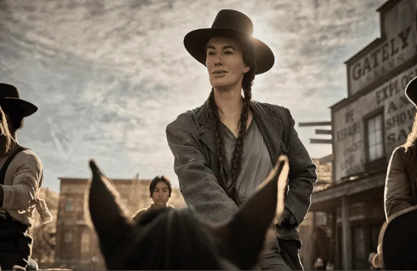 Screenshot of "The Abandons" (2025) playing on Netflix now.