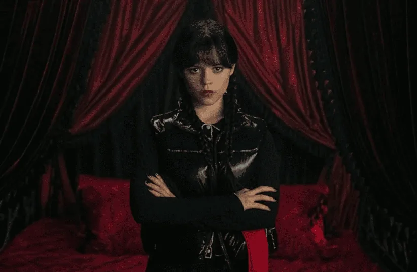 Screenshot of "Wednesday" (2025) Courtesy of Millar Gough Ink
Tim Burton Productions
Toluca Pictures
MGM Television / Netflix