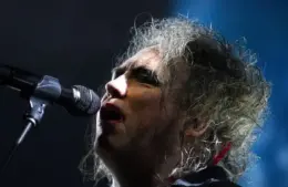 Frontman for the Cure, Robert Smith.