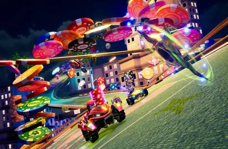 Sonic Racing CrossWorld Knuckles