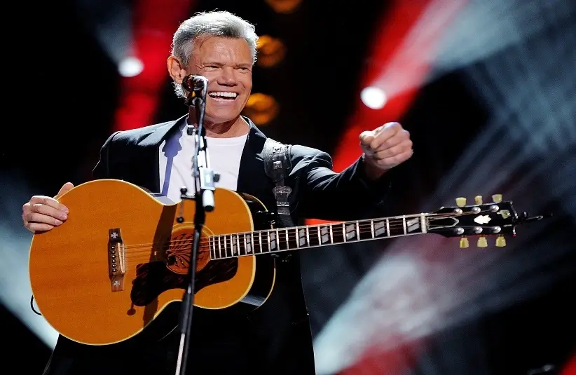Randy Travis is performing for the packed audience during the 2013 CMA Music Fest at LP Field on June 7, 2013, in Nashville.
