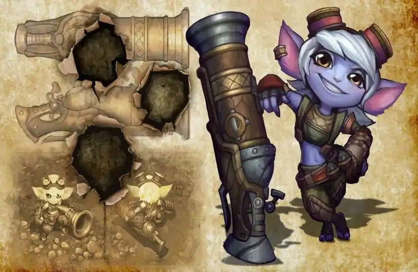 Teamfight Tactics Tristana update concept
