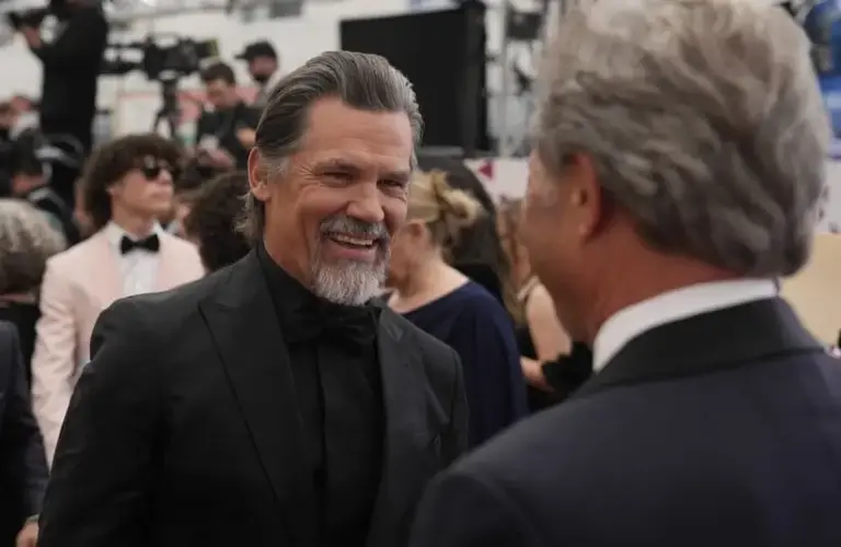 Mar 27, 2022; Los Angeles, CA, USA; Josh Brolin arrives at the 94th Academy Awards at Dolby Theatre. Mandatory Credit: Harrison Hill-USA TODAY