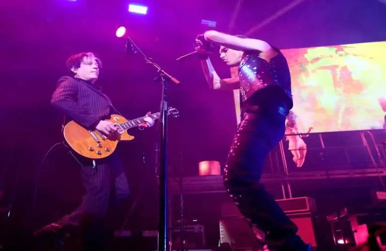 Jane's Addiction performs at Fiserv Forum in Milwaukee, on Sunday, Oct. 30, 2022. Janes Addiction