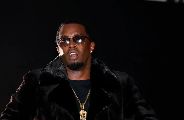 Feb 1, 2014; New York, NY, USA; Recording artist/rapper Sean Combs aka Diddy performs during the Revolt Party at the Time Warner Cable Studios. Mandatory Credit: Mark J. Rebilas-Imagn Images