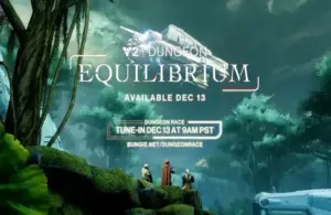 Destiny 2 Equilibrium Dungeon Title Card
