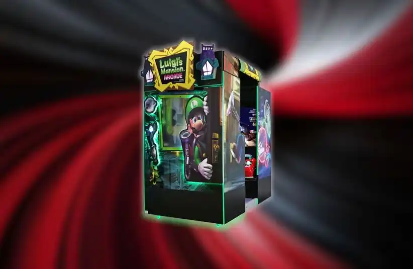 Luigi's Mansion Arcade machine