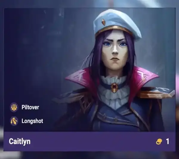 Caitlyn Teamfight Tactics Piltover Units Set 16 Season 16/ Teamfight Meta Report from Mortdog