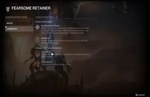Destiny 2: Renegades Fearsome Retainer Walkthrough