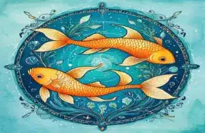 Pisces zodiac sign. Neptune direct in Pisces.