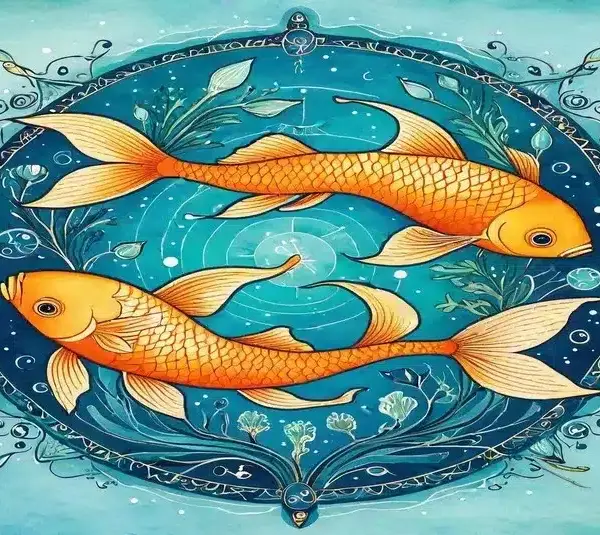 Pisces zodiac sign. Neptune direct in Pisces.