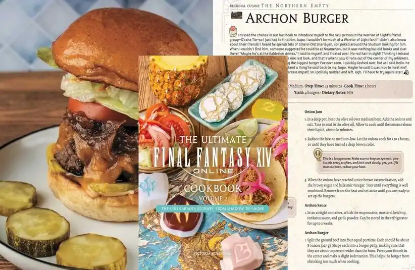 Final Fantasy XIV Online cookbook