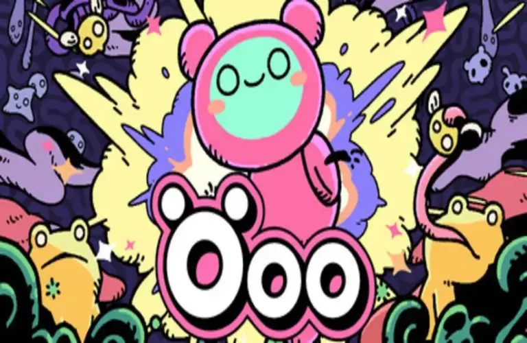 Image of the key art for indie game Ooo.