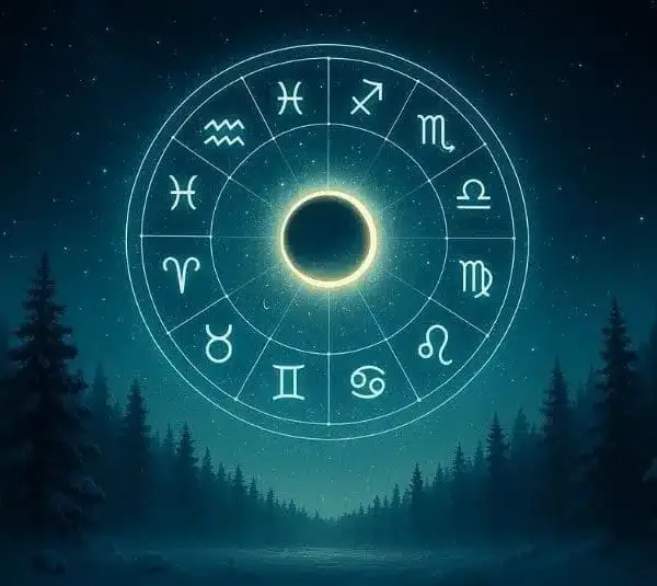 New Moon Zodiac Wheel