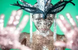 Holiday party makeup is all about sparkle.