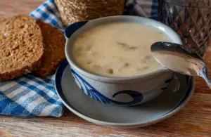 Creamy soup is a great idea for some quick and easy winter soup in 30 minutes.