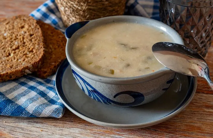 Creamy soup is a great idea for some quick and easy winter soup in 30 minutes.