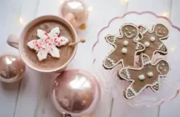Gingerbread and peppermint are great December desserts