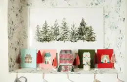 Paper Christmas cards or digital drops.