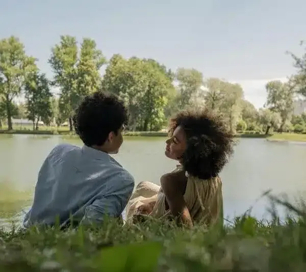 Spending time outside in nature by a lake can be a great way to have a No-Spend Day.