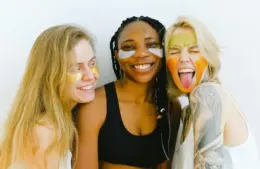 women doing their skincare routine. New Year skincare new year beauty