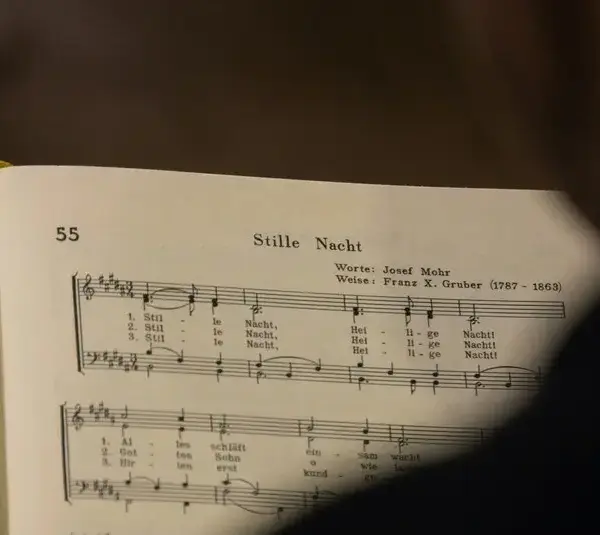 Stille Nacht, Silent Night, Hymn, Sheet Music, Christmas Music