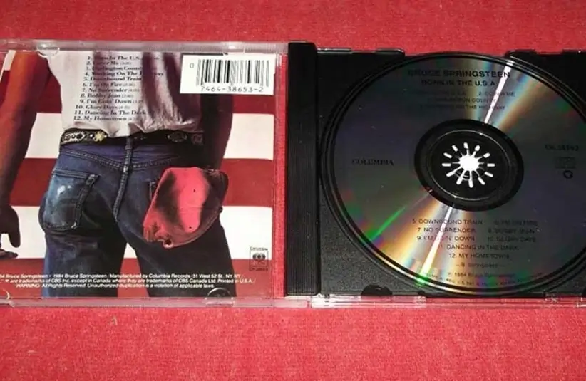 The first music CD pressed in the United States, Bruce Springsteen's Born in the U.S.A.
