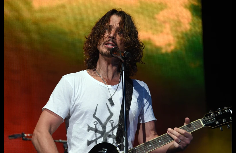 Chris Cornell of Soundgarden performs.