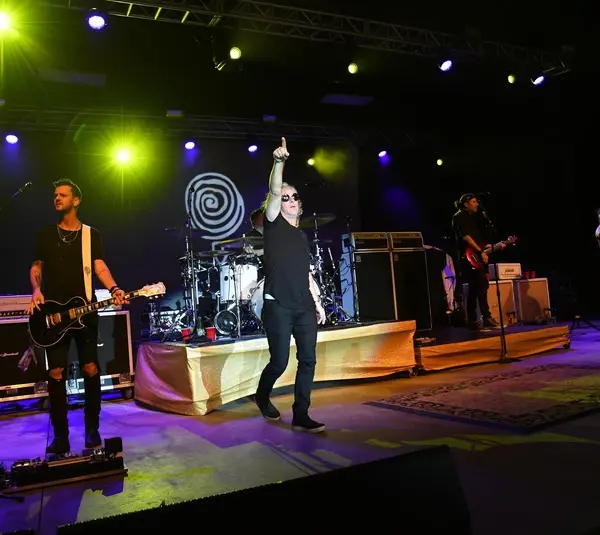 Ed Roland of Collective Soul performs at Pompano Beach Amphitheater.
