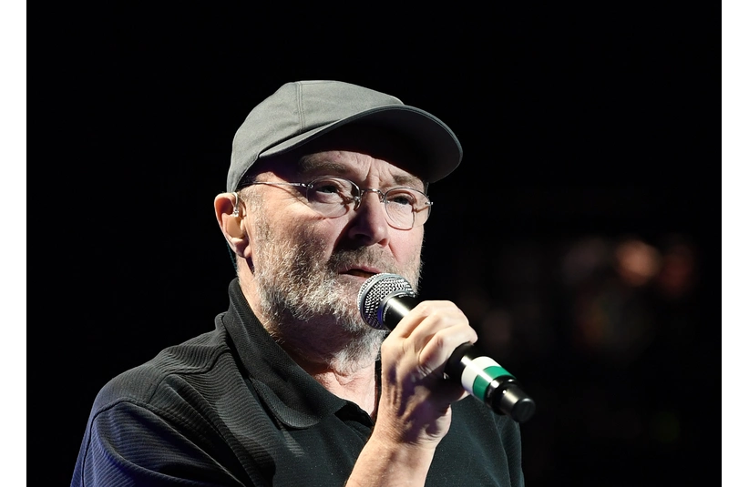 Phil Collins performs during the Little Dreams Foundation Benefit Gala at The Fillmore.