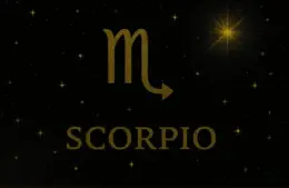 Black and Gold Scorpio