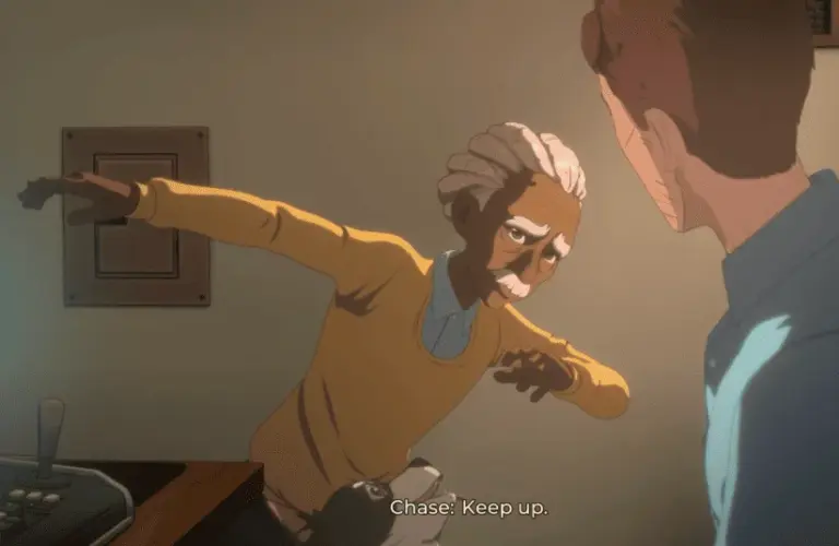 Dispatch, first draft secrets of season 1, Chase, TrackStar, couldn't keep up, superhero game, AdHoc Studio, theatrical, multiple choose, butterfly effect outcomes, one last run for Chase