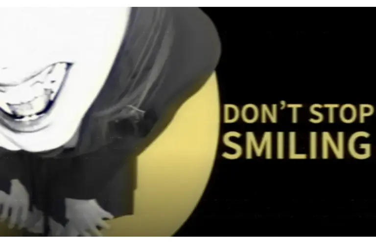 Don't Stop Smiling is a horror game that monitors your face and smile while you wander the halls of a haunted Japanese School, Created by Smiley Dog Studio