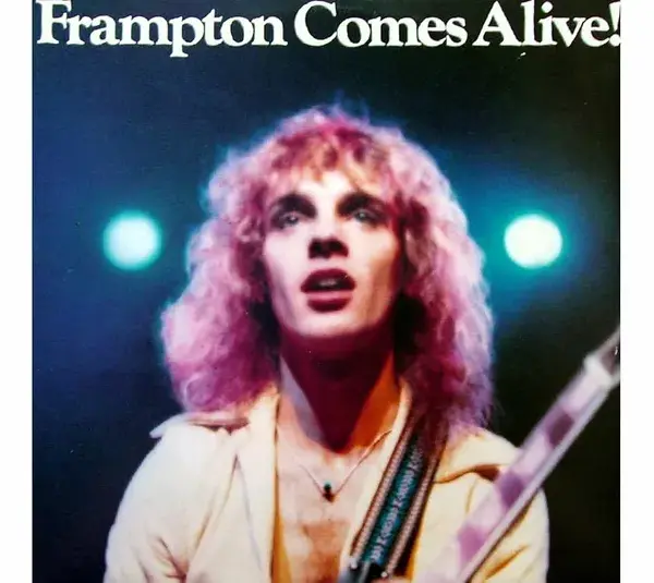 The album cover of Frampton Comes Alive! by Peter Frampton.